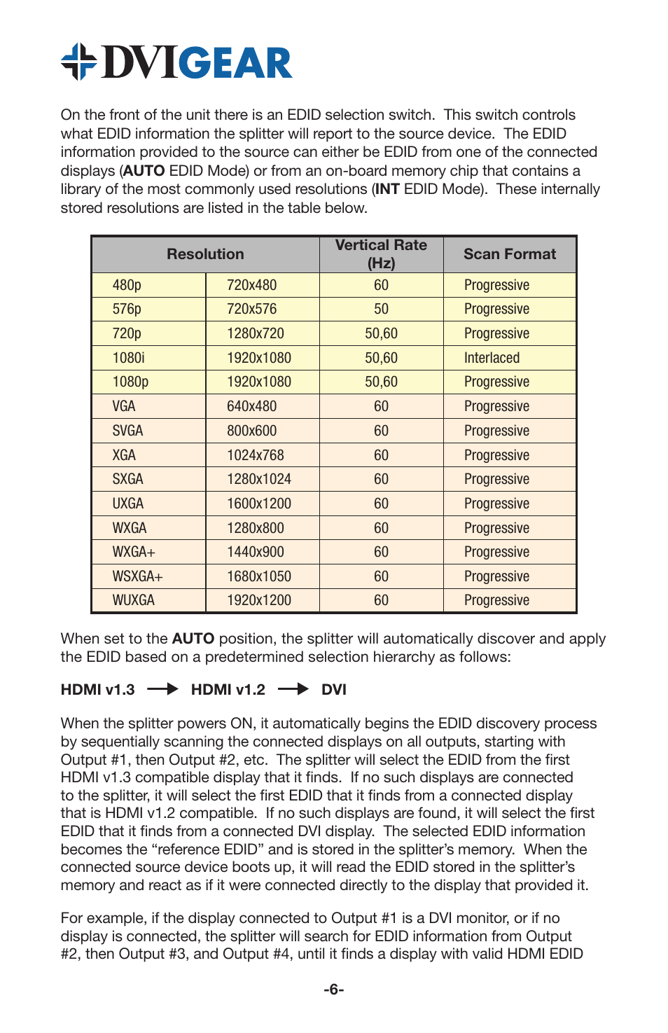 DVIGear DVI-5314c User Manual | Page 8 / 12