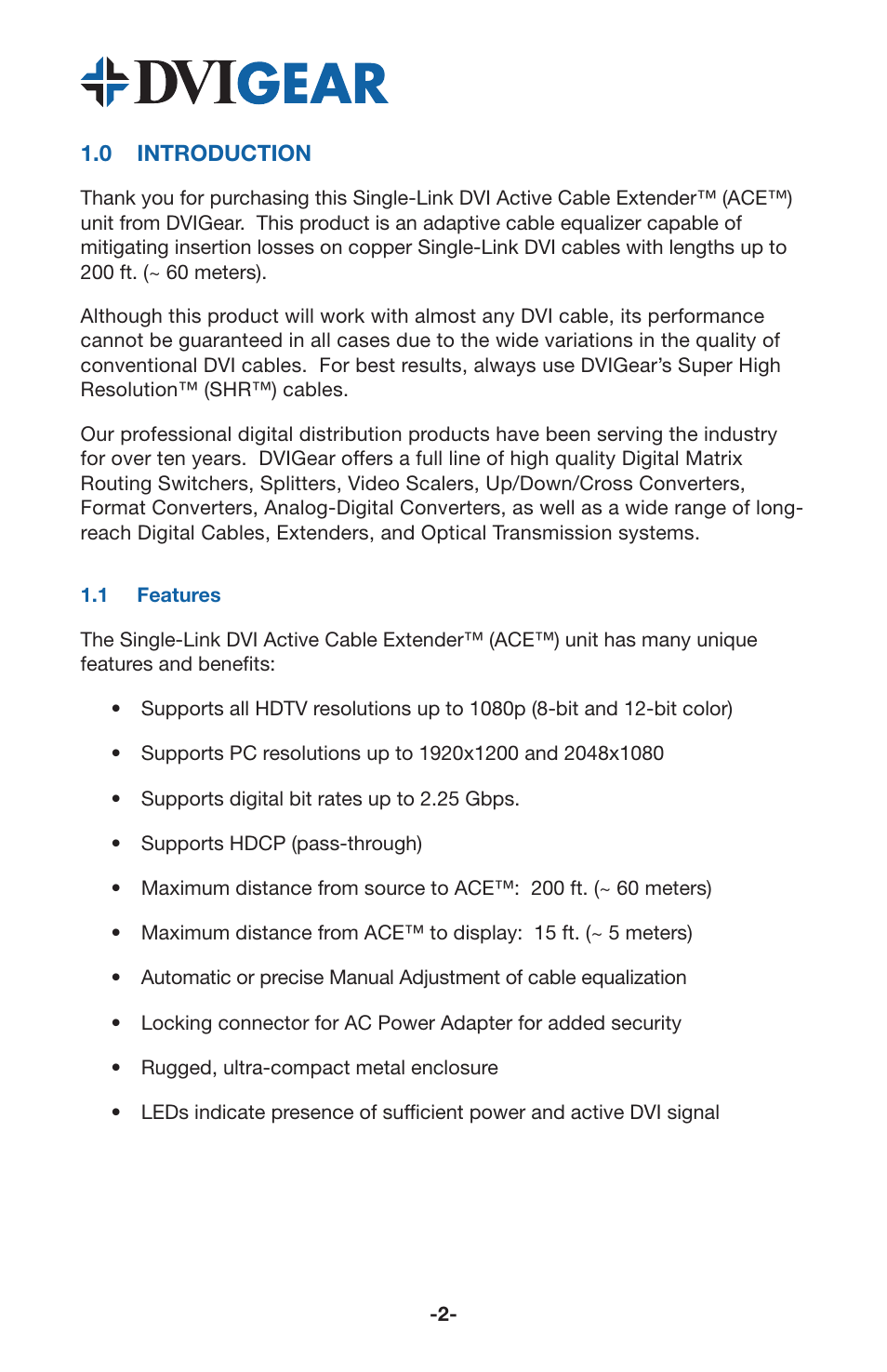 DVIGear DVI-7171c User Manual | Page 4 / 10