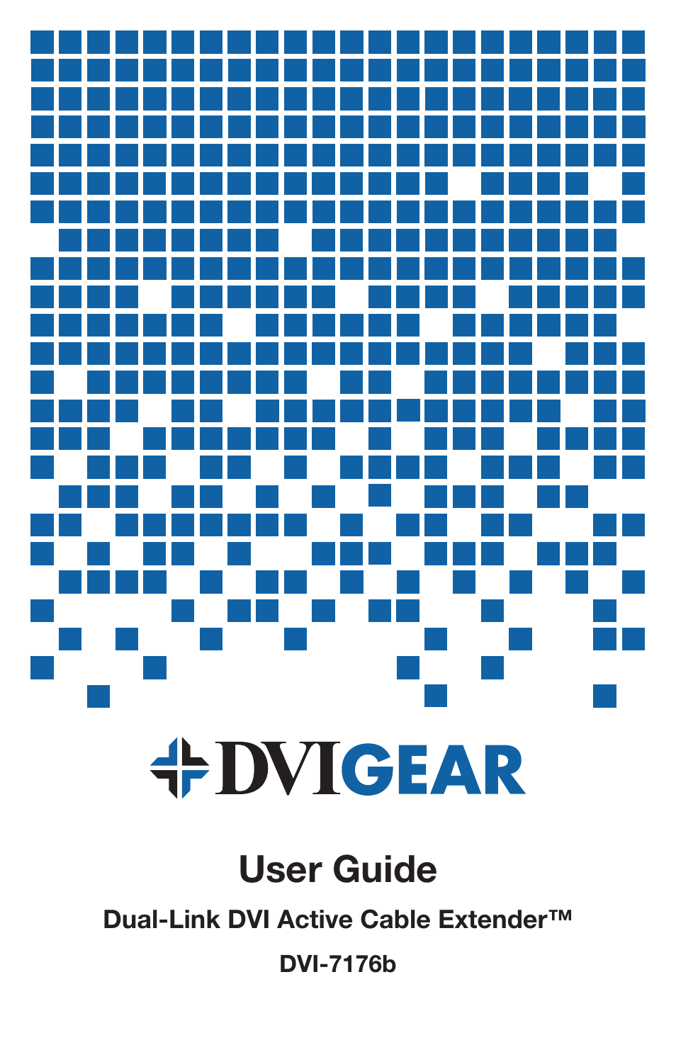 DVIGear DVI-7176b User Manual | 10 pages