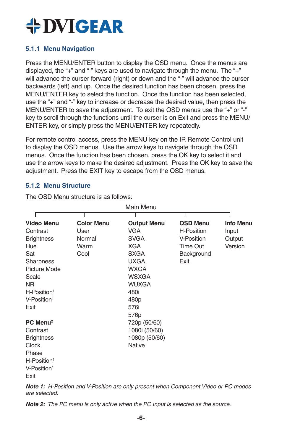 DVIGear DVI-3531a User Manual | Page 8 / 11