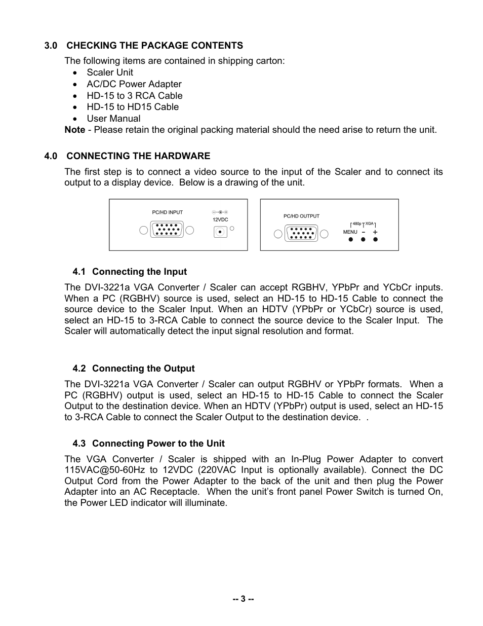 DVIGear DVI-3221a User Manual | Page 5 / 10