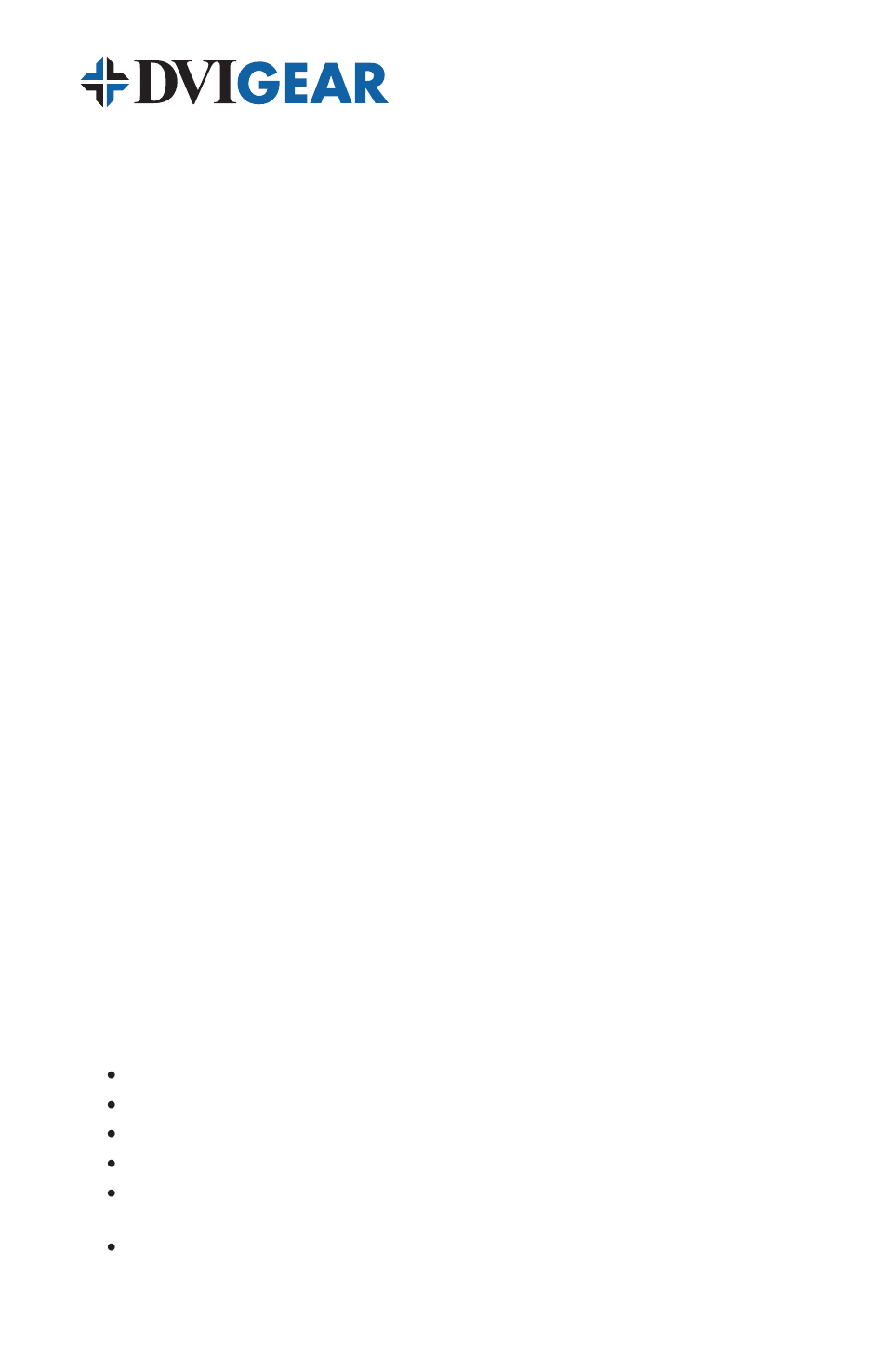 DVIGear DVI-3510a User Manual | Page 3 / 8