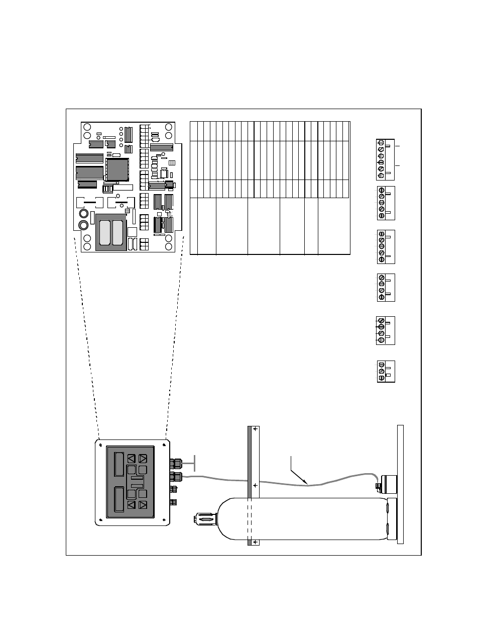 Pc board connections, Connector plugs, Ei2000 transmitter | 15' cable | Eagle Microsystems DCS302 User Manual | Page 6 / 10