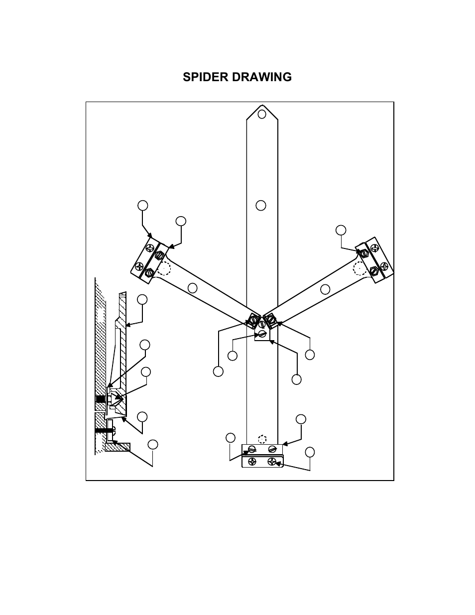 Spider drawing | Eagle Microsystems DCS302 User Manual | Page 9 / 10
