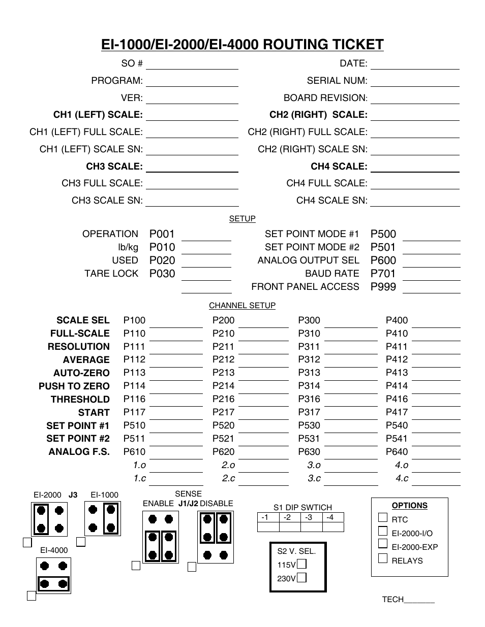 Ei2000s routing ticket 2009-11-09, Setup | Eagle Microsystems EI-2000 User Manual | Page 24 / 24