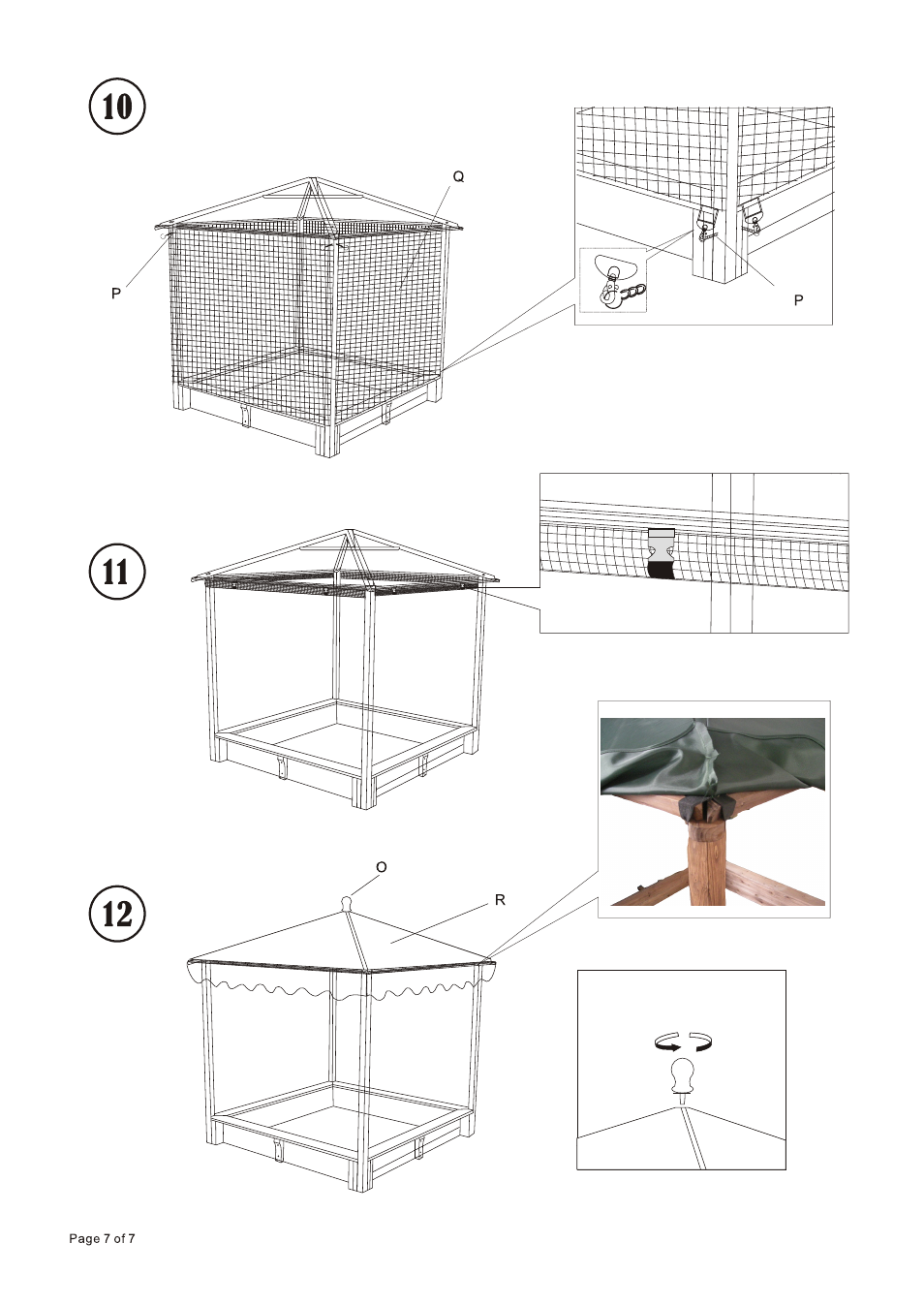 Т³гж 7 | Badger Basket Cabana Box 09985 User Manual | Page 7 / 7
