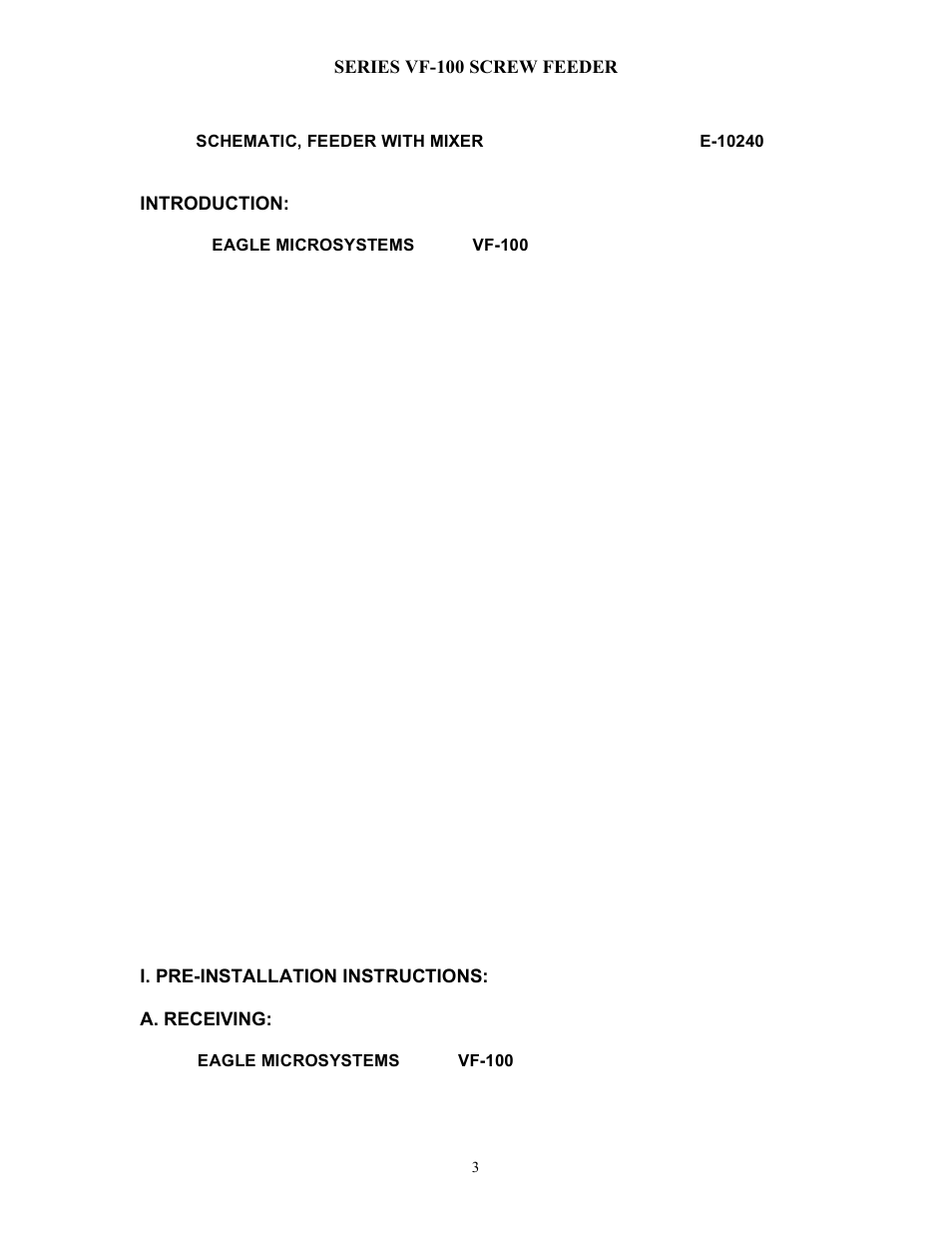 Eagle Microsystems VF100 User Manual | Page 4 / 13