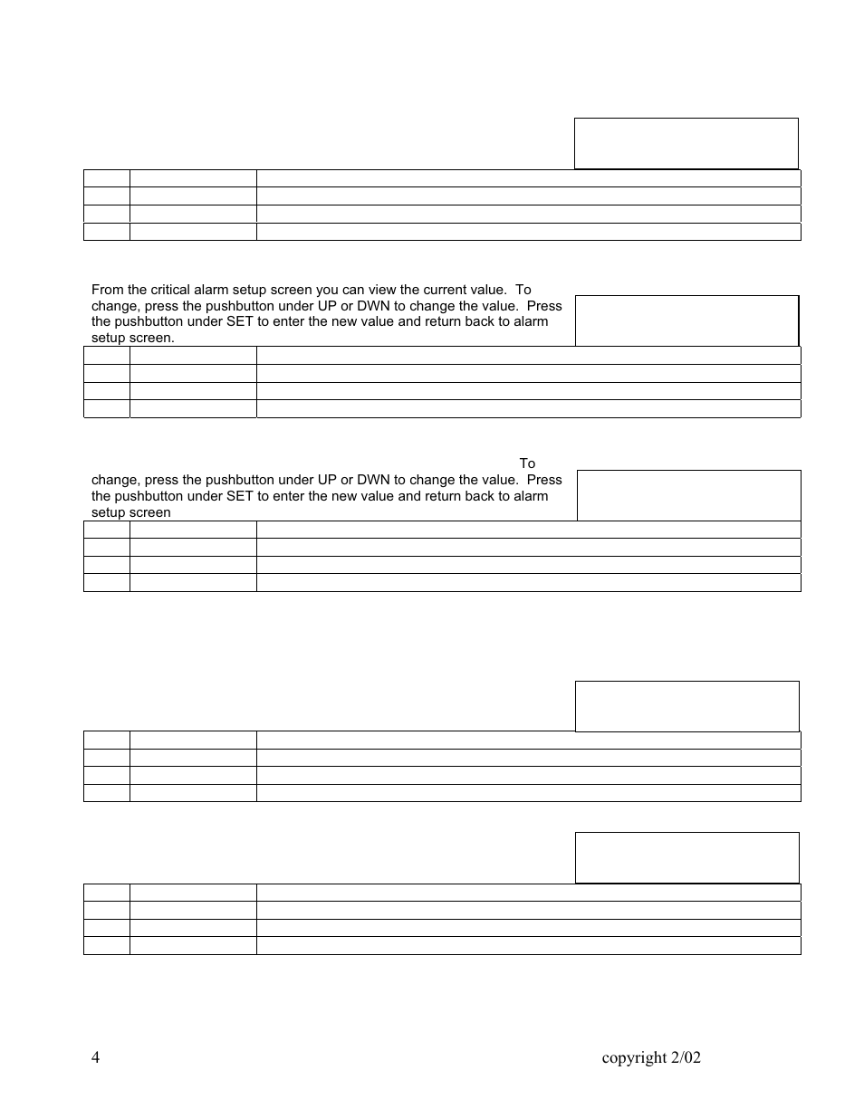 Premier series monitor, Calibration | Eagle Microsystems GD-1000 User Manual | Page 4 / 6