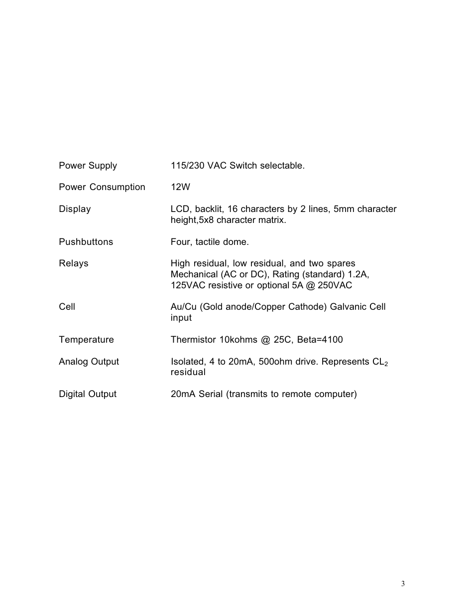 Eagle Microsystems RA1000 User Manual | Page 3 / 19