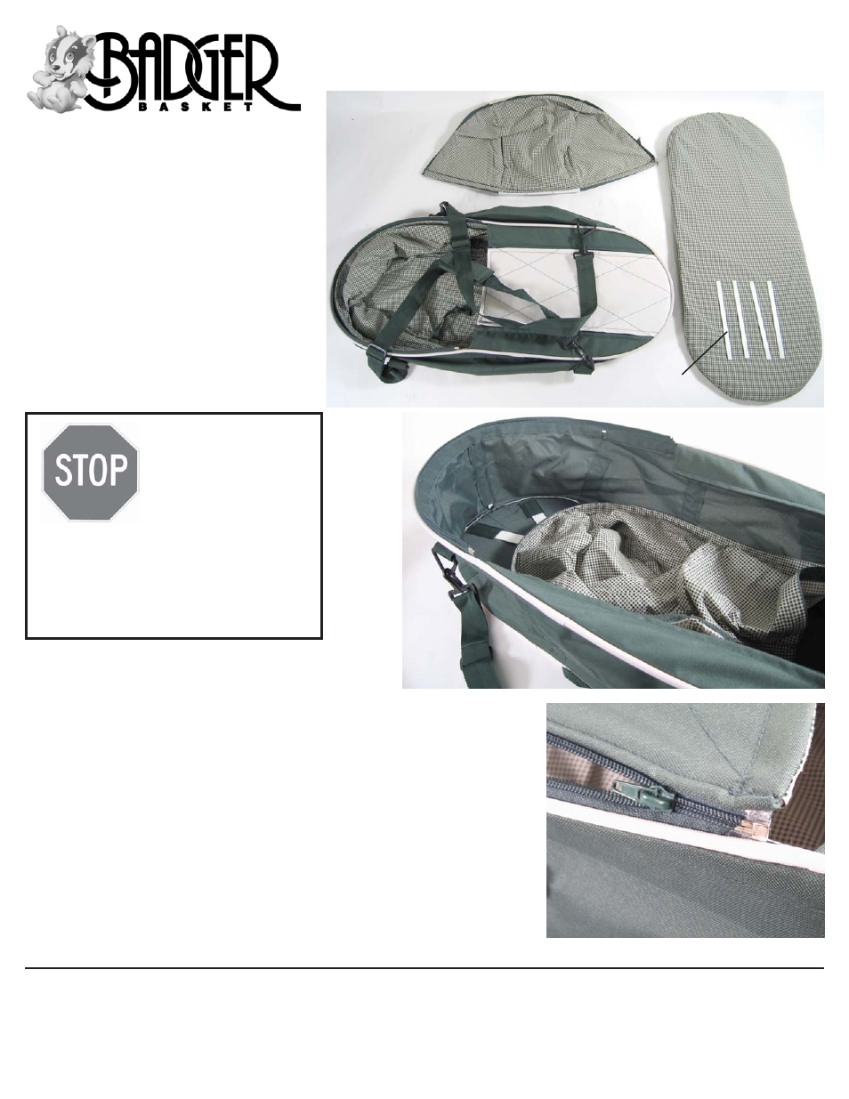 Badger Basket 08100 User Manual | 2 pages