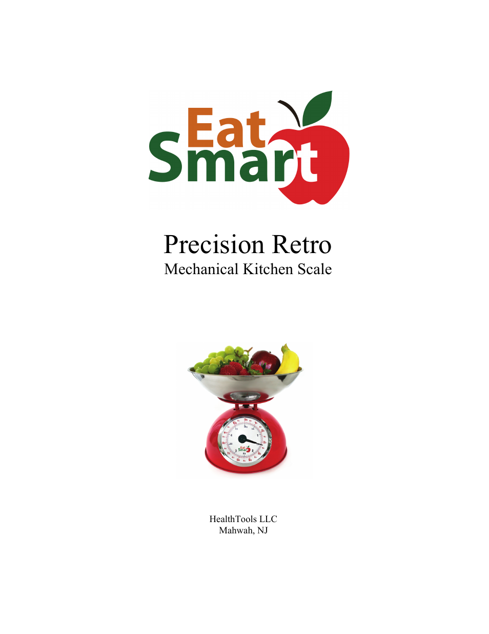 EatSmart Precision Retro User Manual | 6 pages