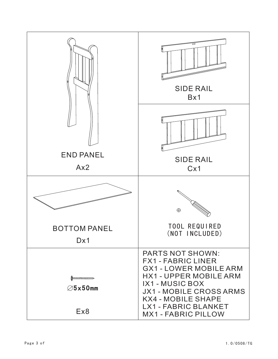 Badger Basket 01717 User Manual | Page 3 / 6