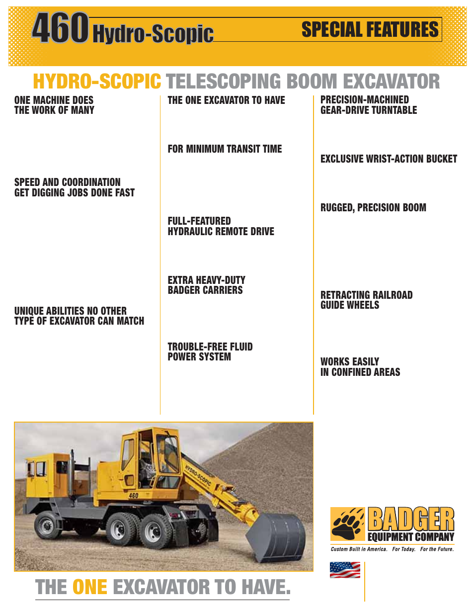 Badger Basket 460 User Manual | 4 pages