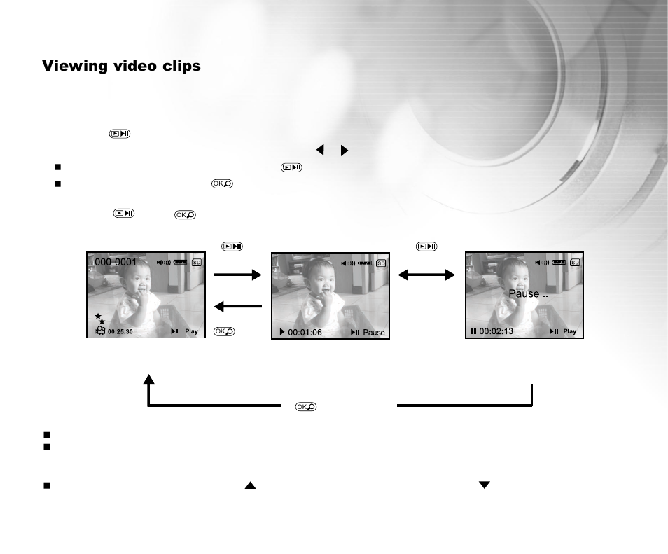 Viewing video clips | Cool-Lux DVR-200 User Manual | Page 24 / 51