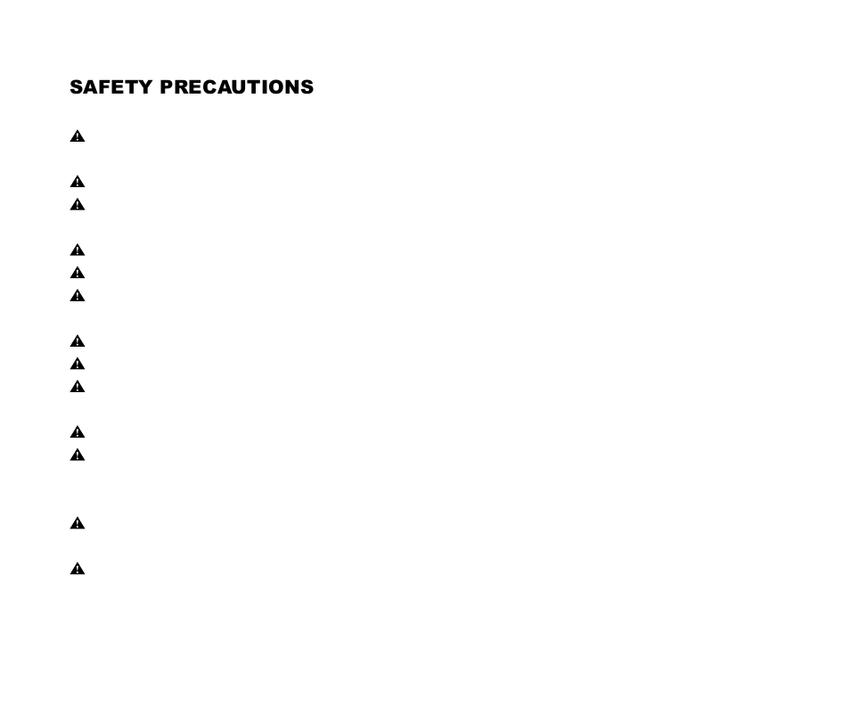 Safety precautions | Cool-Lux DVR-200 User Manual | Page 3 / 51