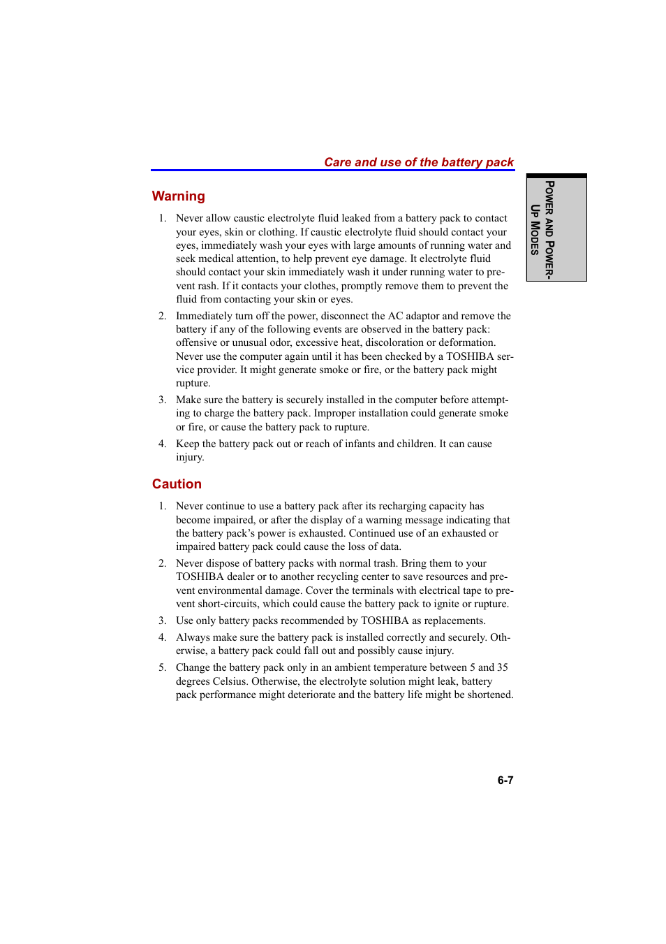Warning, Caution | Cool-Lux A100 User Manual | Page 131 / 248