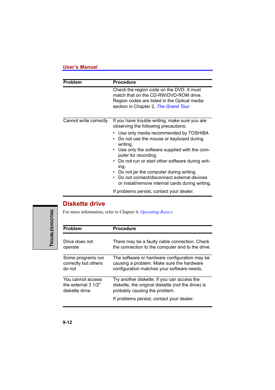 Diskette drive | Cool-Lux A100 User Manual | Page 176 / 248