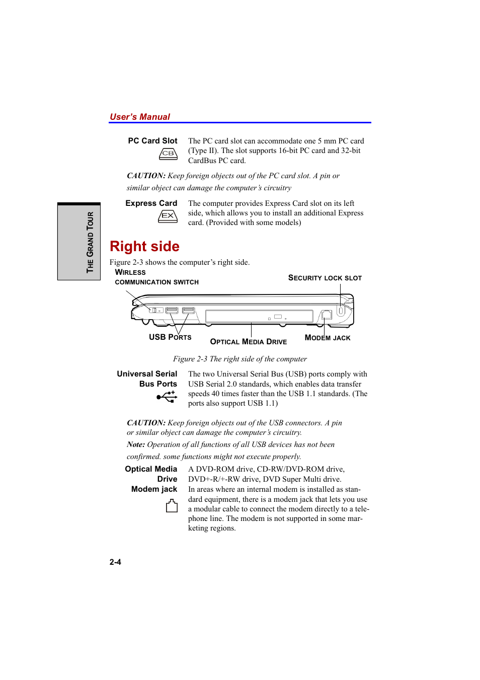 Right side | Cool-Lux A100 User Manual | Page 56 / 248