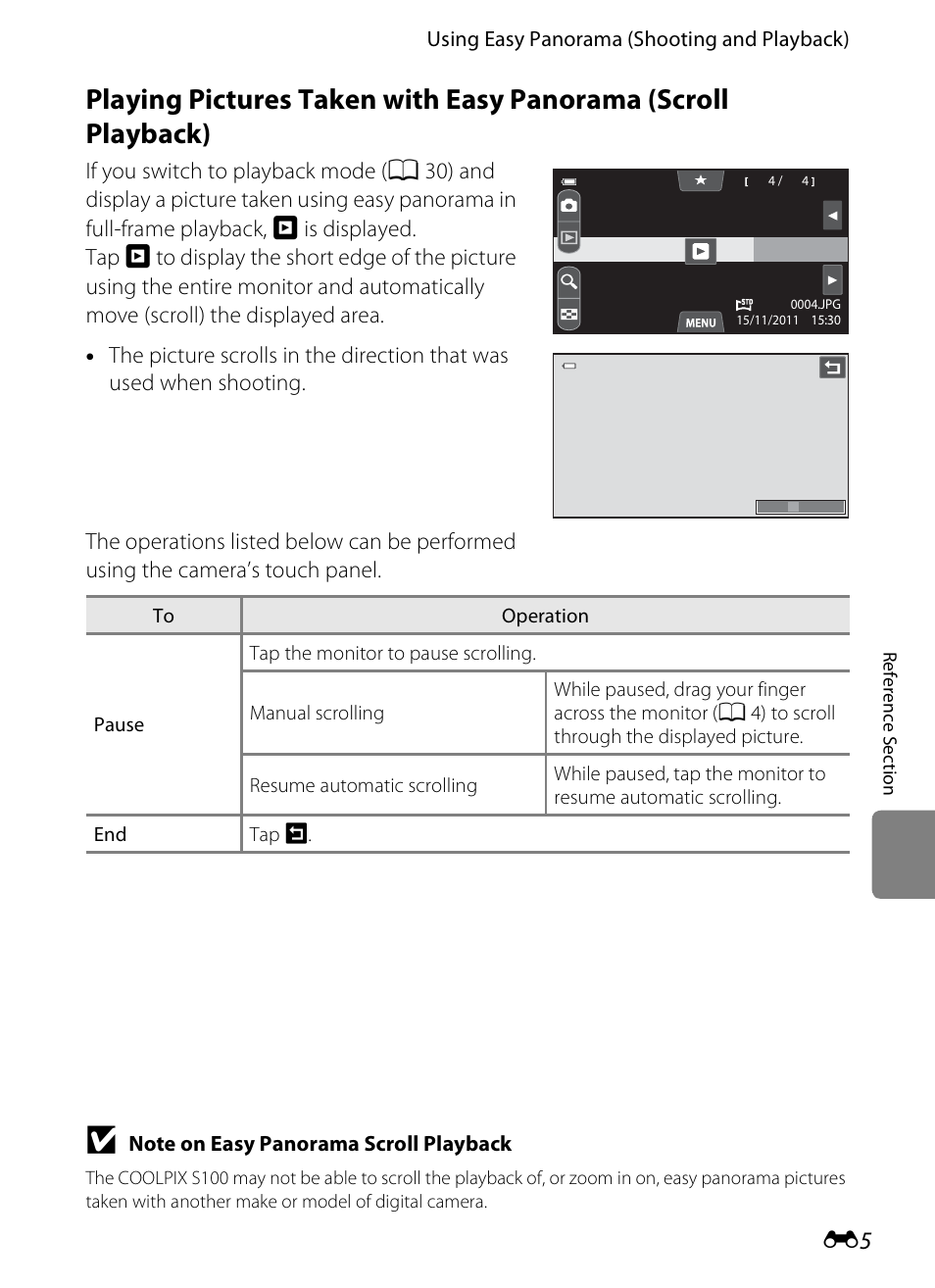 COOLPIX by Nikon S100 User Manual | Page 113 / 236