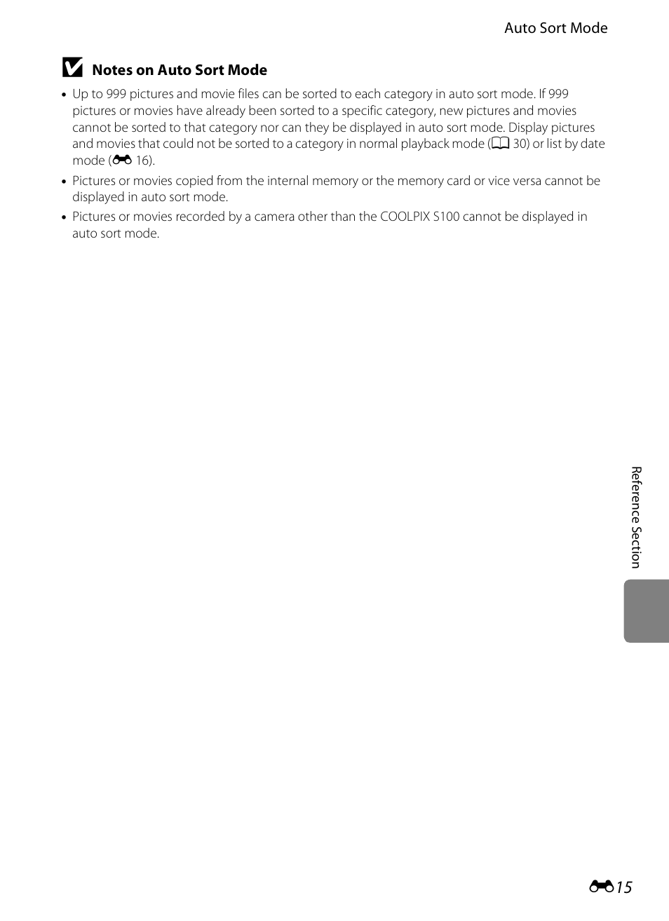 COOLPIX by Nikon S100 User Manual | Page 123 / 236