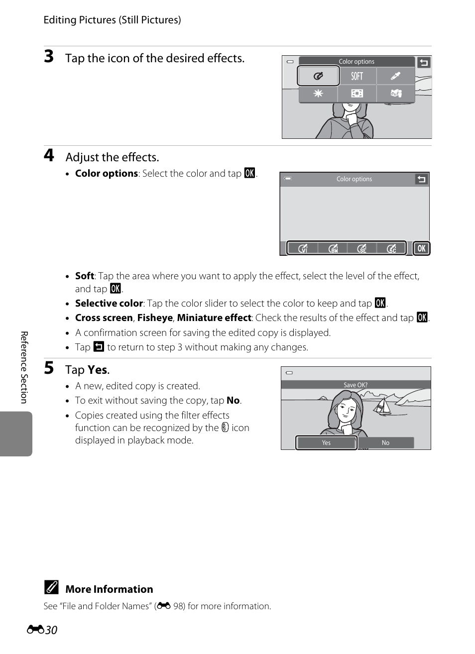 COOLPIX by Nikon S100 User Manual | Page 138 / 236