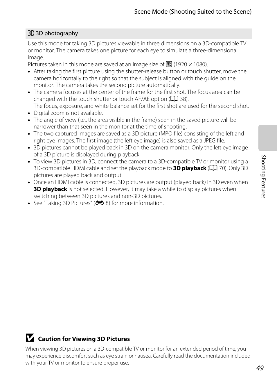 A 49 | COOLPIX by Nikon S100 User Manual | Page 67 / 236