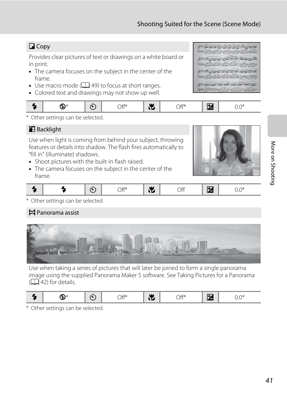 A 41 | Nikon L105 User Manual | Page 53 / 152