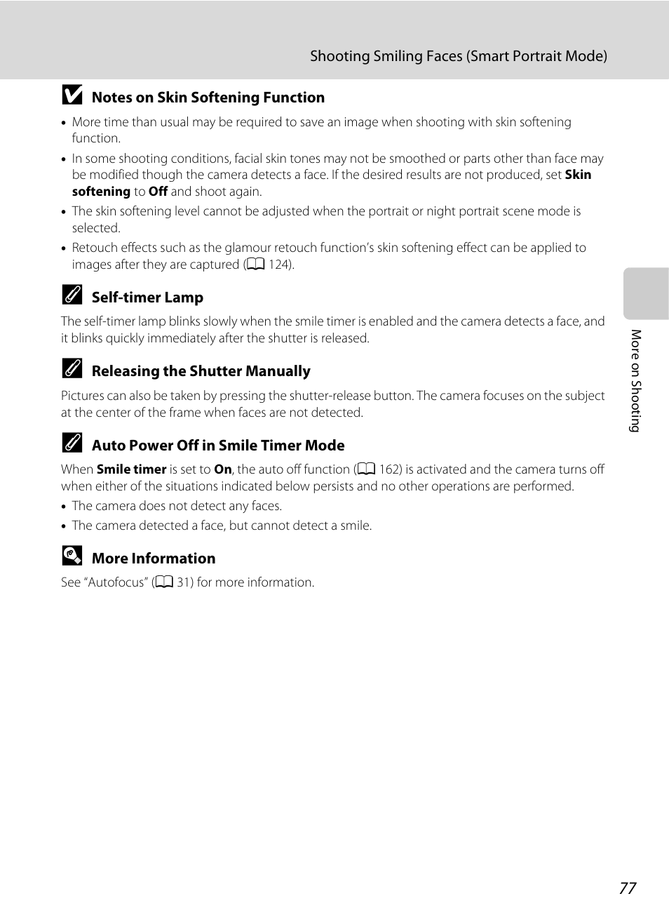 A 77) | Nikon S6100 User Manual | Page 89 / 216