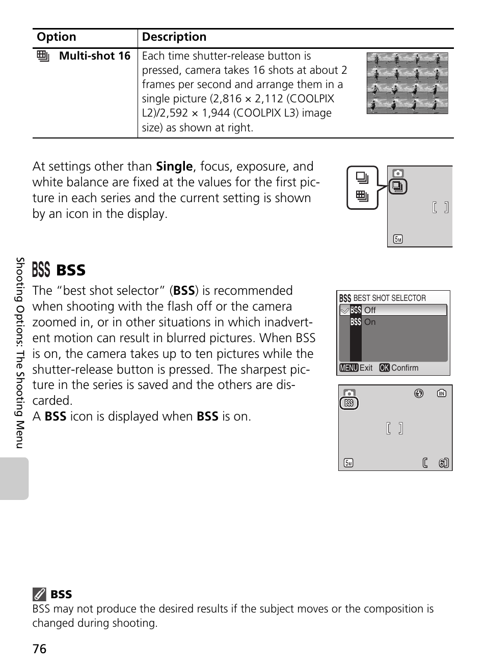 76) turns | Nikon L2 - L3 User Manual | Page 88 / 120