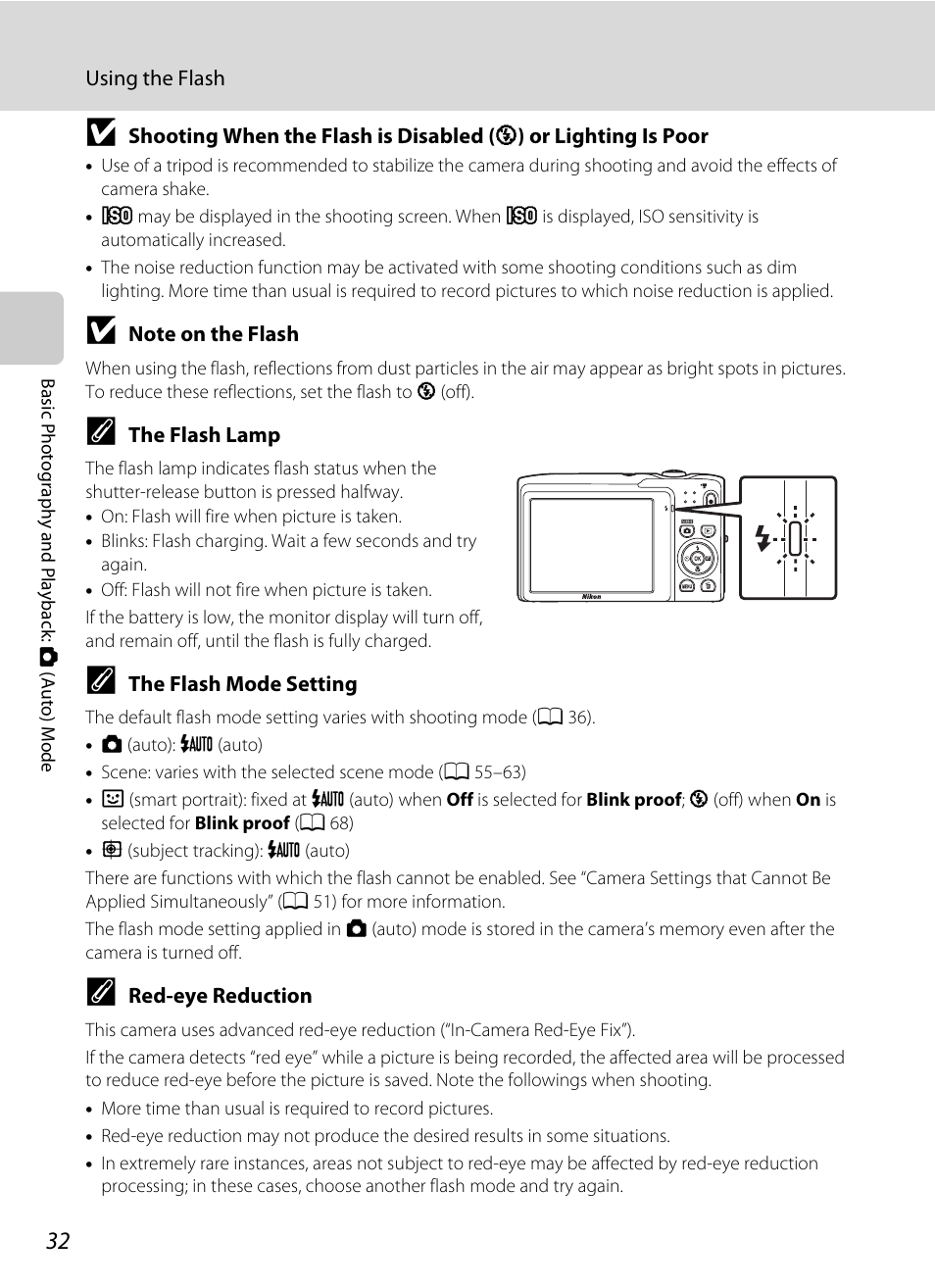 Nikon S3100 User Manual | Page 44 / 196
