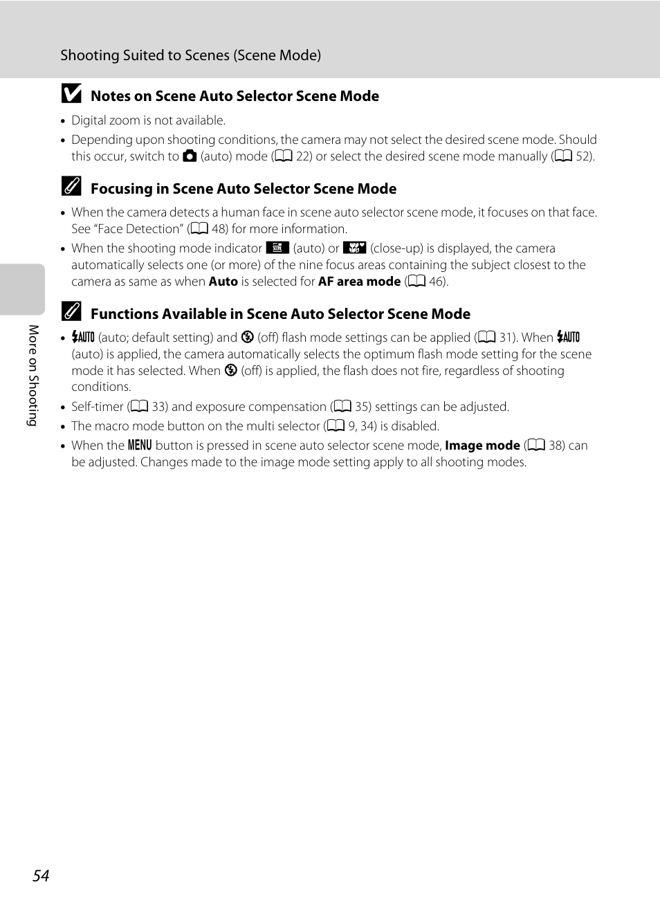 Nikon S3100 User Manual | Page 66 / 196