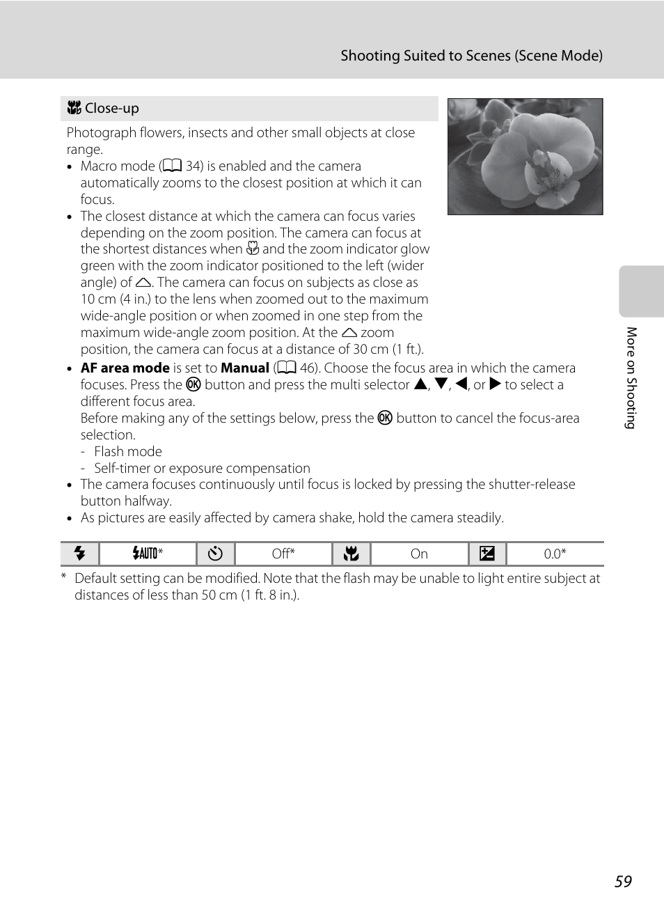 A 59) | Nikon S3100 User Manual | Page 71 / 196