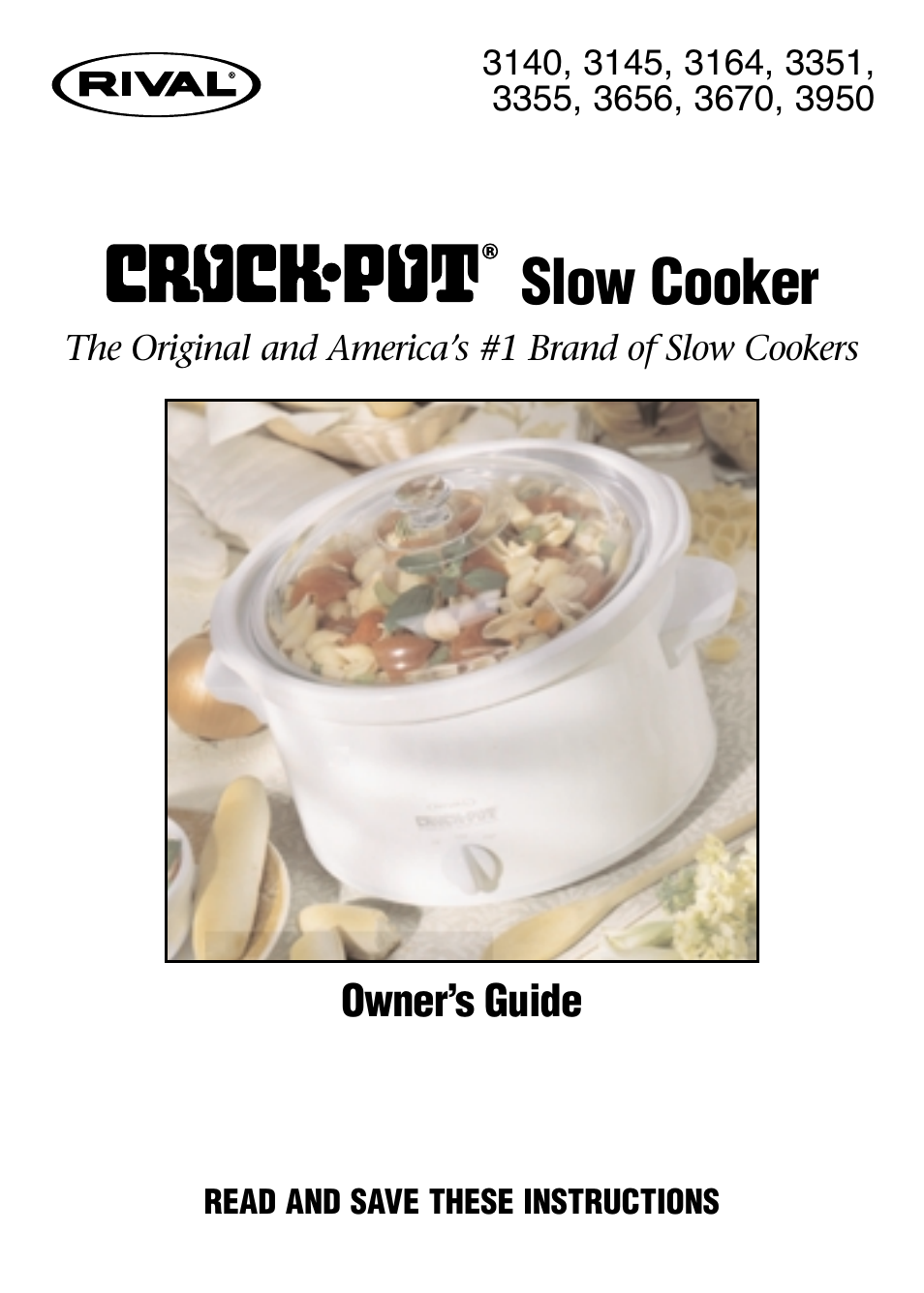 Crock-Pot 3950 User Manual | 18 pages