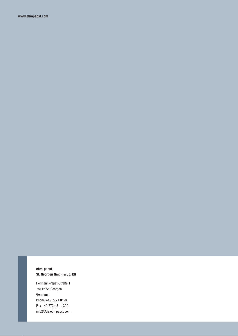 ebm-papst Kickstart User Manual | Page 32 / 33