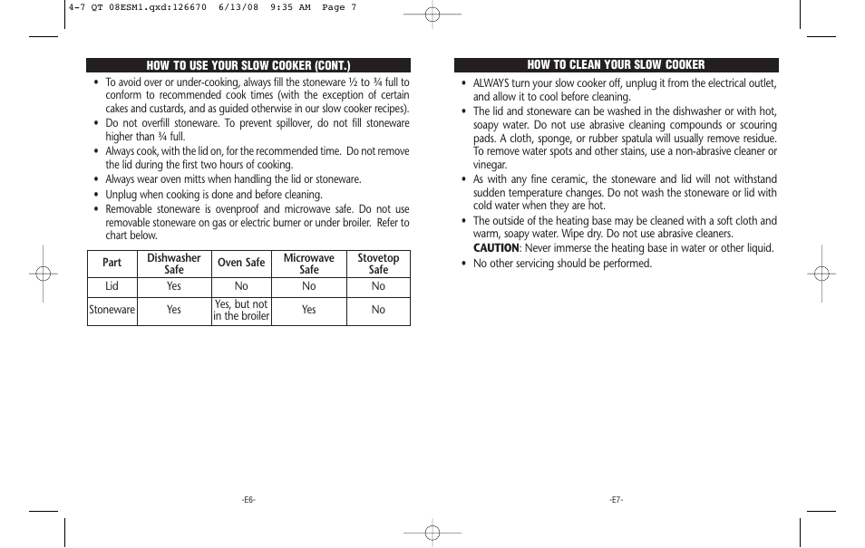 Crock-Pot 126670-08 User Manual | Page 4 / 17