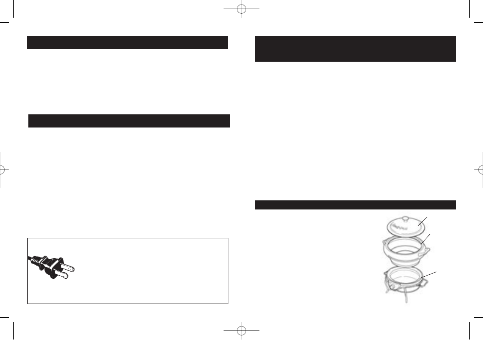 Save these instructions, Important safeguards (cont.) | Crock-Pot SC7500 User Manual | Page 2 / 6