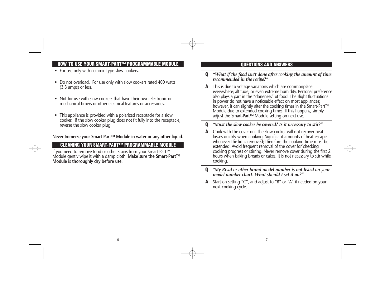 Crock-Pot SP100 User Manual | Page 4 / 5