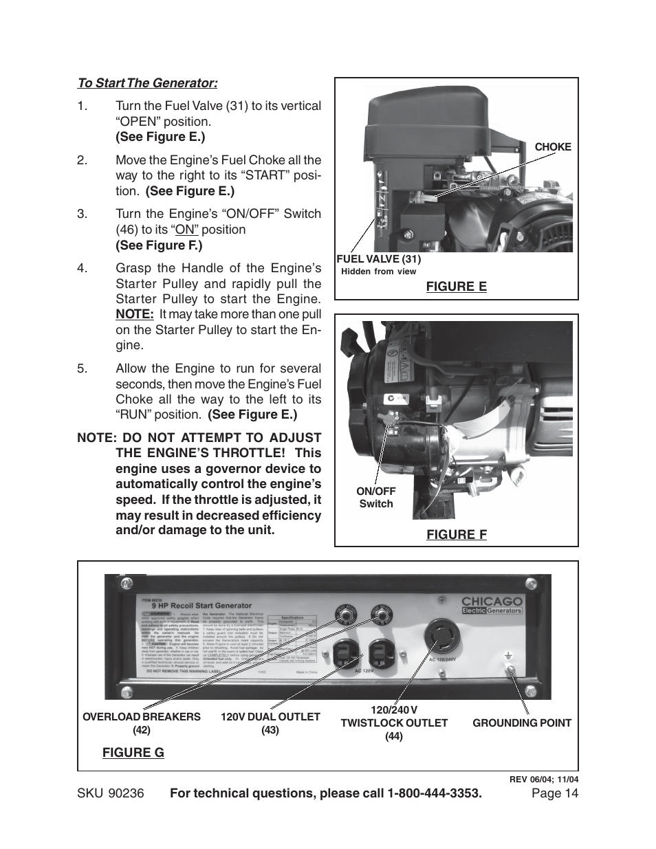 Chicago Electric 90236 User Manual | Page 14 / 18