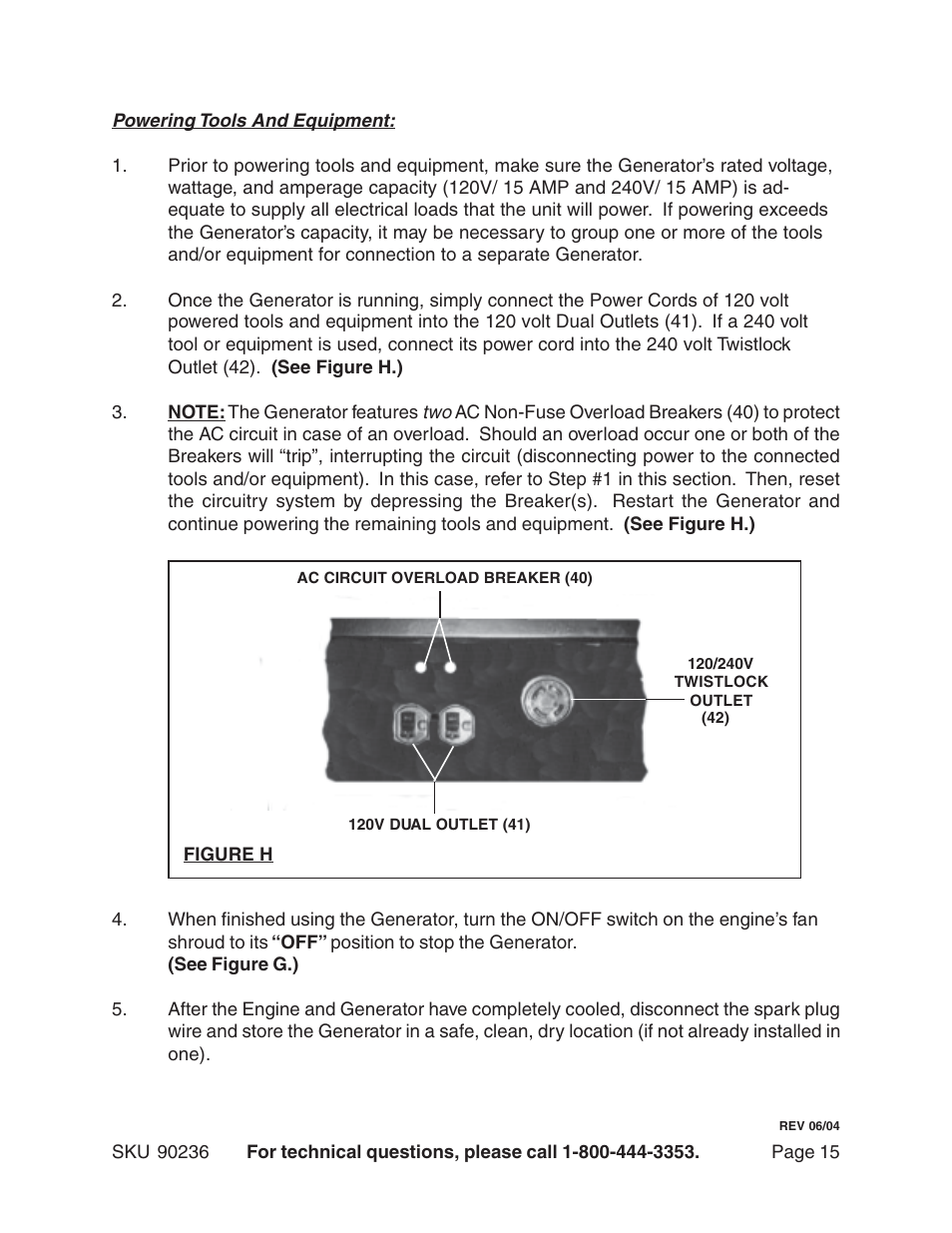 Chicago Electric 90236 User Manual | Page 15 / 18