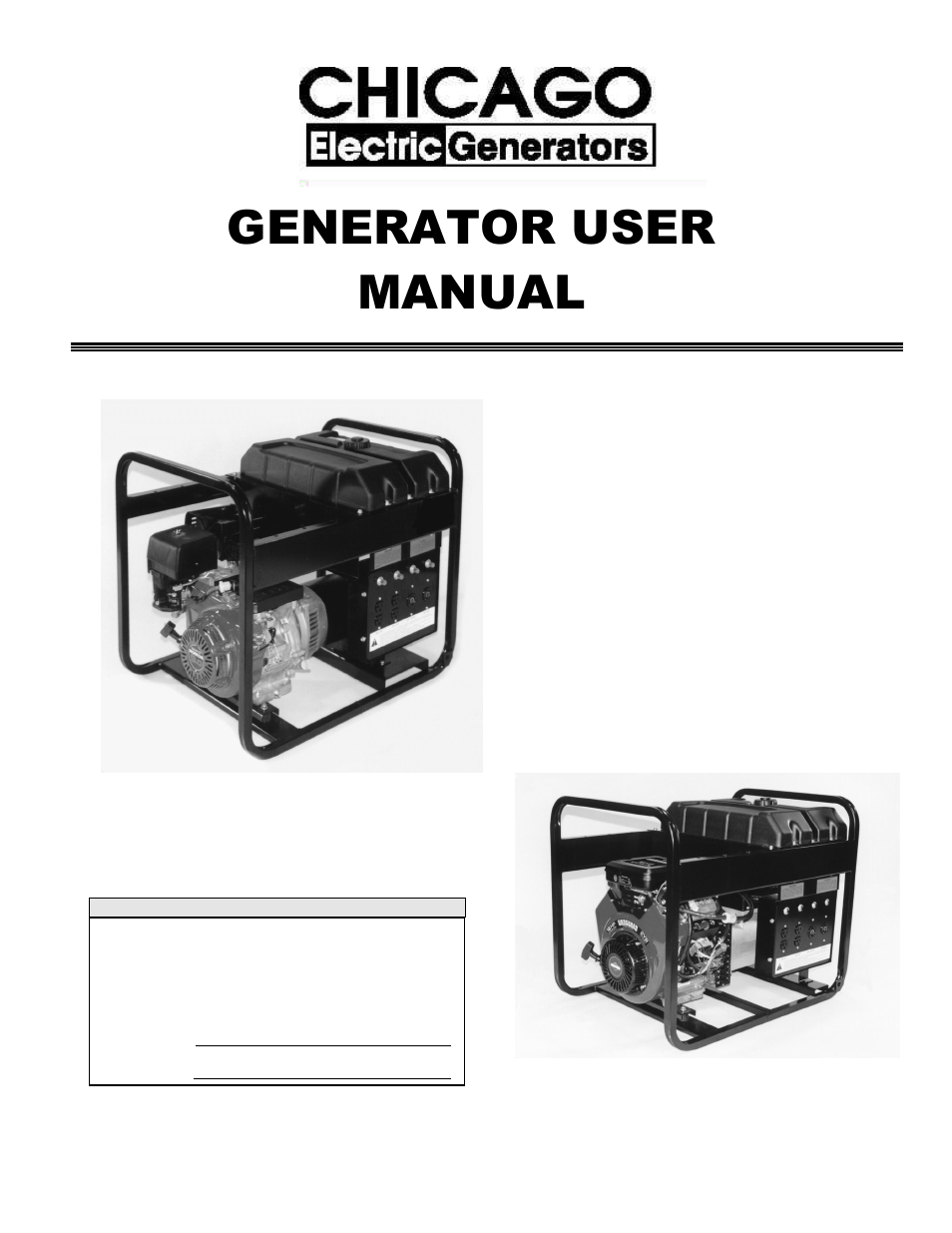 Chicago Electric 42727 User Manual | 23 pages