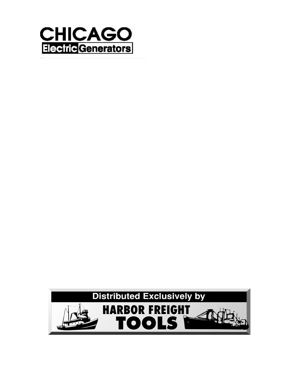 Harbor freight tools, Limited 1 year warranty statement | Chicago Electric 42727 User Manual | Page 2 / 23