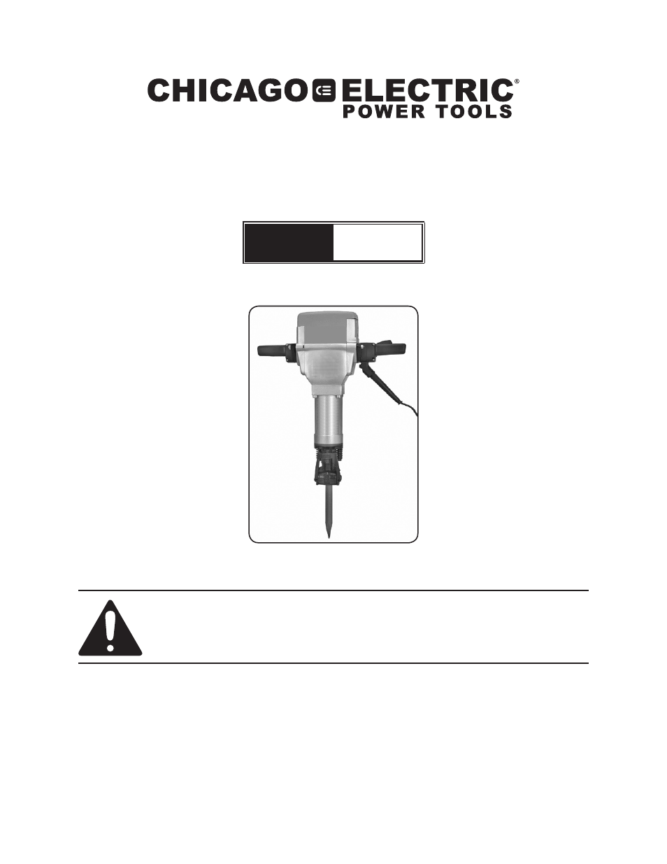 Chicago Electric 96035 User Manual | 20 pages