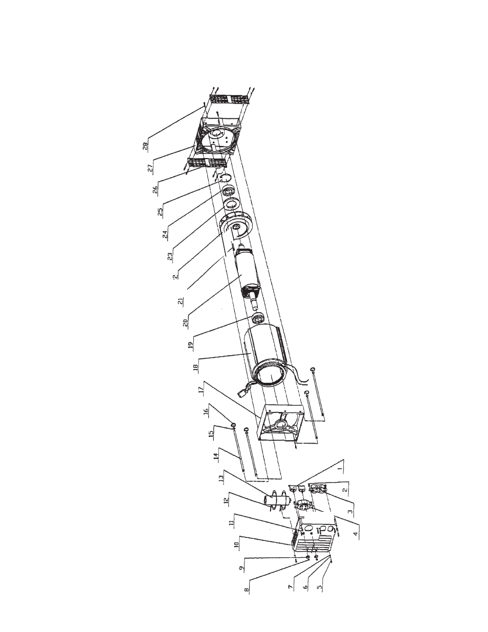 Assembly drawing | Chicago Electric Chicago Power Tools 10kw generator 45416 User Manual | Page 10 / 11