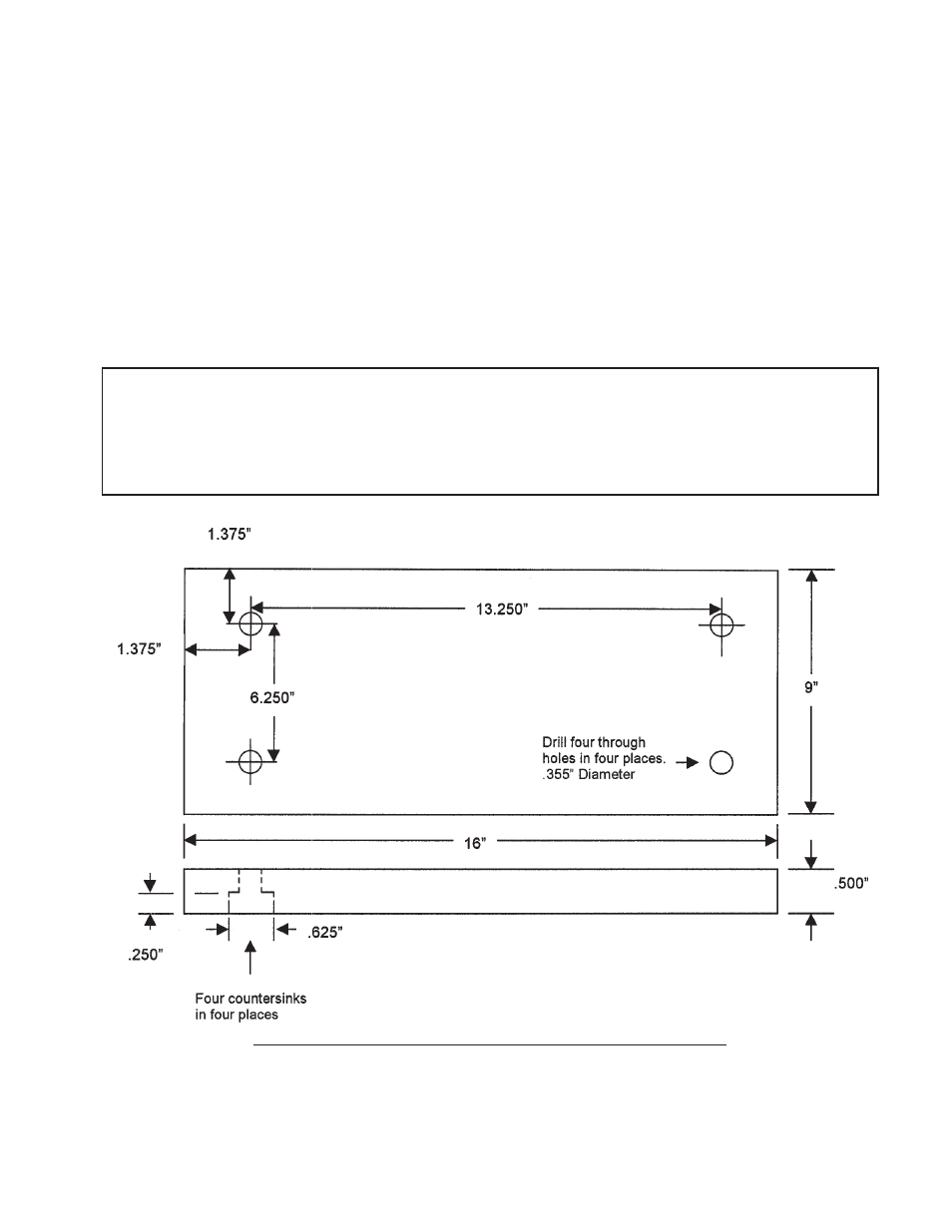 Mounting plate | Chicago Electric Chicago Power Tools 10kw generator 45416 User Manual | Page 5 / 11