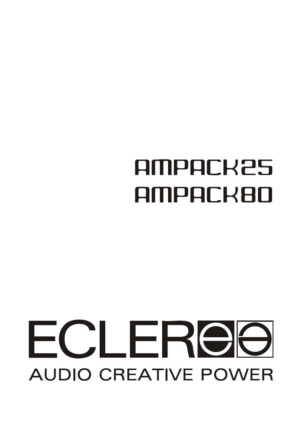 Ecler AMPACK SERIES User Manual | 36 pages