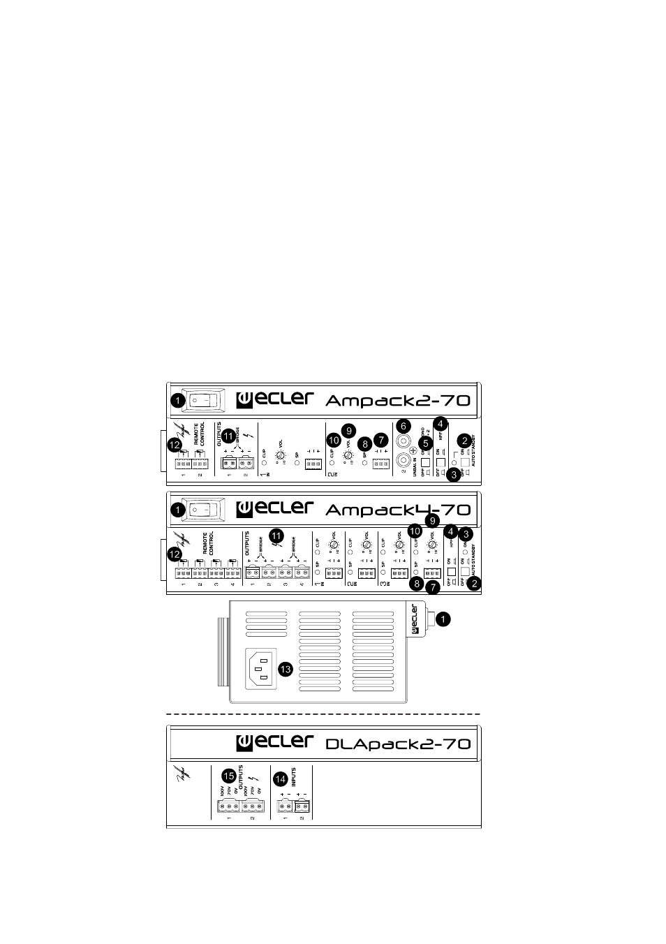 Ecler AMPACK2-70 User Manual | Page 29 / 44
