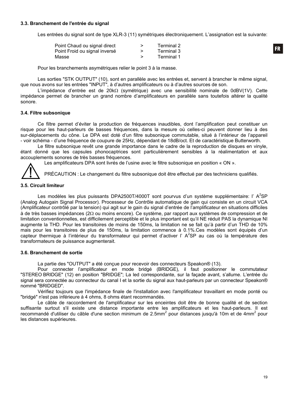 Ecler DPA-T SERIES User Manual | Page 19 / 32