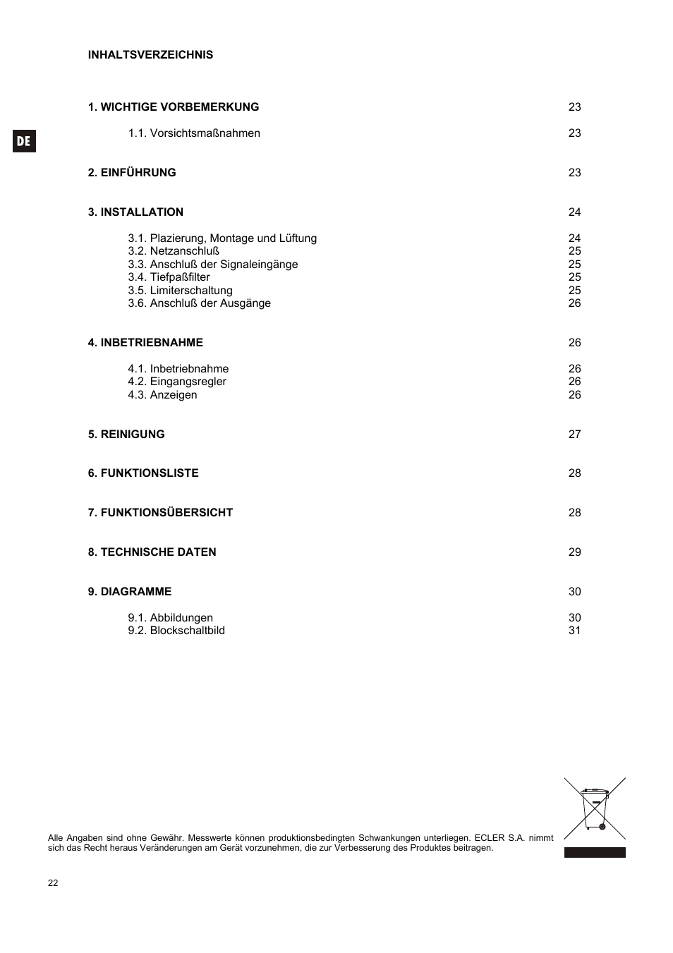 Ecler DPA-T SERIES User Manual | Page 22 / 32