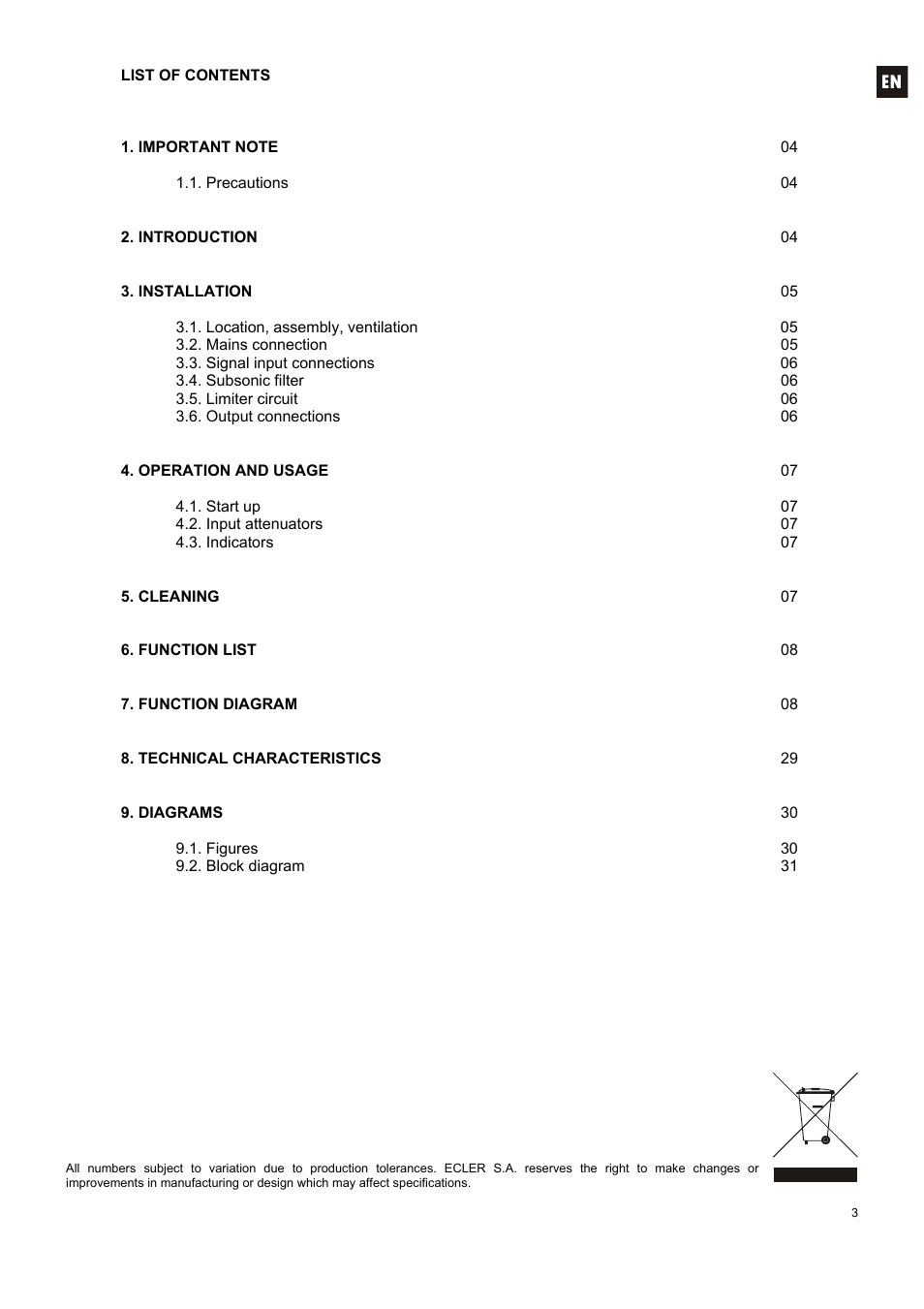 Ecler DPA-T SERIES User Manual | Page 3 / 32