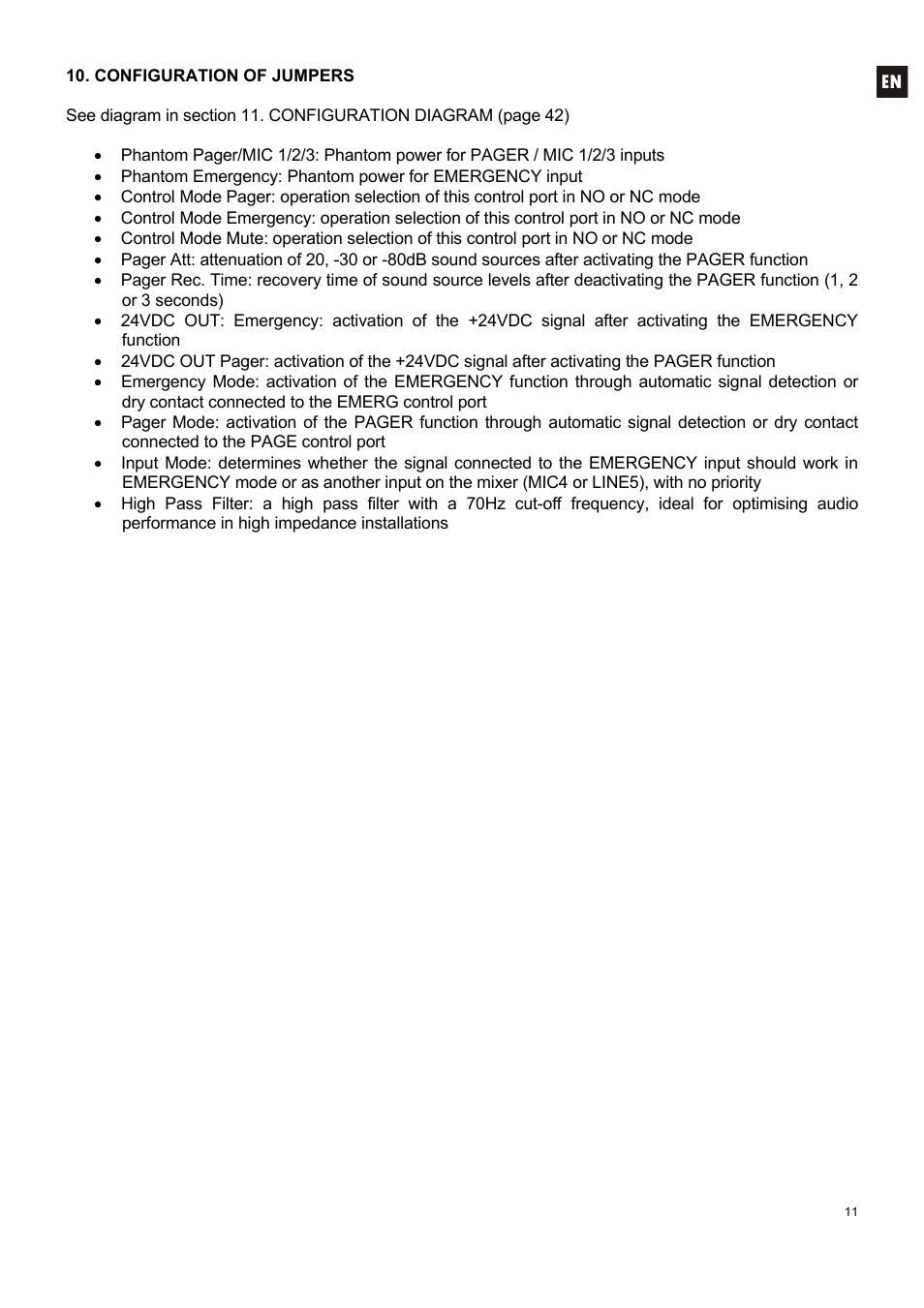 Ecler HMA180 User Manual | Page 11 / 44